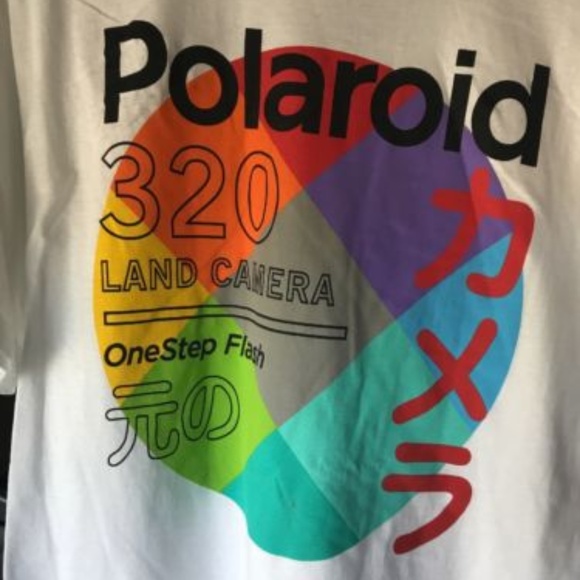⛔SOLD⛔ Polaroid Vintage Japanese GraphicShirt - Picture 3 of 4